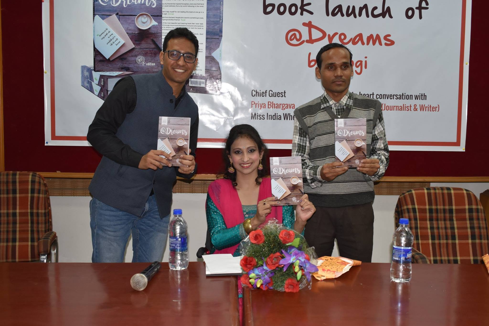 Joginder with his published books